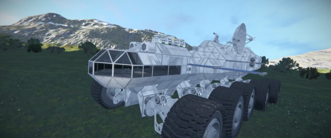 Blueprint Solstice Mobile Base Space Engineers mod