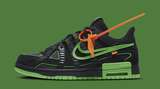 Nike x Off-White Rubber Dunks "Green Strike" Mod Thumbnail