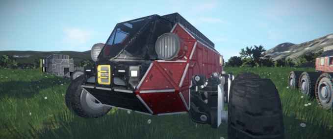 Blueprint Pd rover Space Engineers mod