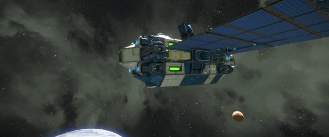 Space Engineers: Solar Jumper Mk-1 v 1.0 Blueprint, Ship, Large_Grid ...