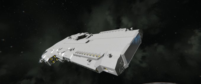 Blueprint UNR - Vanguard Assault Carrier MK1 Space Engineers mod