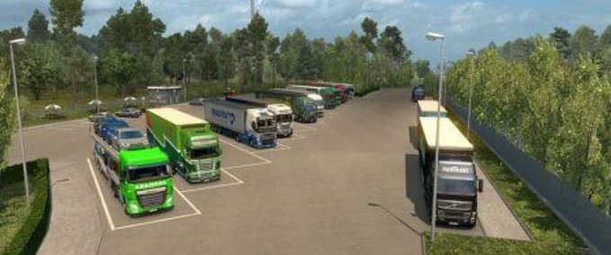 Mods KI LKW Geschwindigkeit für LKW im Straßenverkehr Paket von JC [1.38.x] Eurotruck Simulator mod