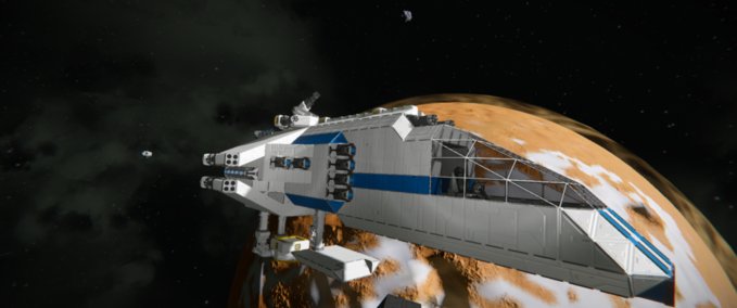 Blueprint The Clangion Mk.2 Space Engineers mod