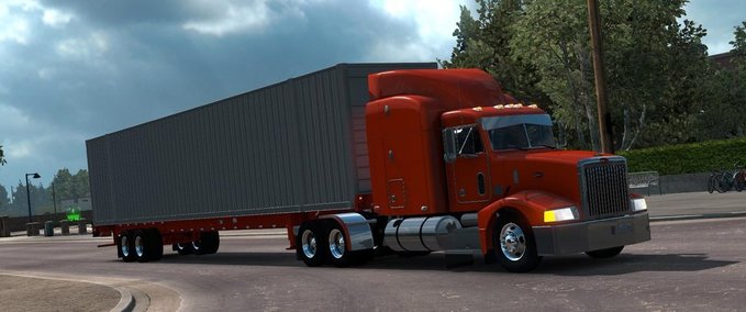 Trailer BESITZBARER 53-FOOT CONTAINER [1.38.X] American Truck Simulator mod