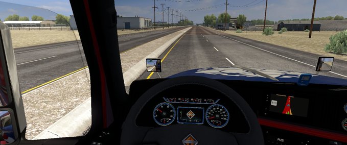Trucks (ATS) INTERNATIONAL LONESTAR CUSTOM [1.38.X] American Truck Simulator mod