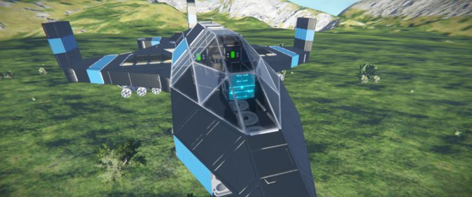 Blueprint Fighter Space Engineers mod