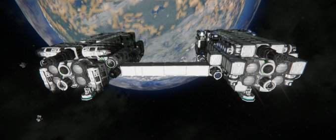 Blueprint Atlantic Cargo Drone Space Engineers mod