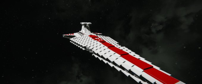 Blueprint Star Wars Republic - Venator No Interior Space Engineers mod
