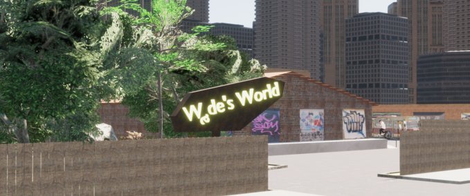 Map Wade`s World Skater XL mod
