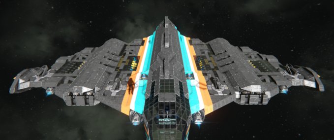 Blueprint ISS Sting ray V2 Space Engineers mod