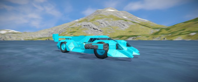 Blueprint super car Space Engineers mod