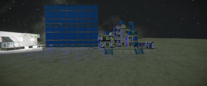 Blueprint Starting Production Space Engineers mod