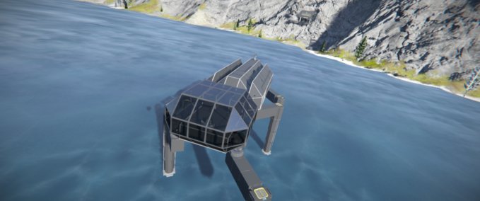 Blueprint Mhi heavy walker Space Engineers mod