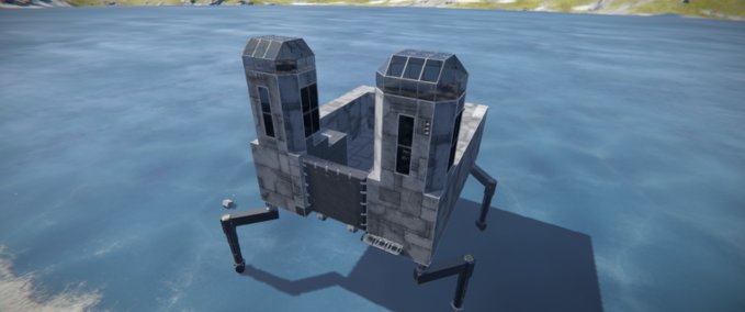 Blueprint Mhi super heavy walker Space Engineers mod