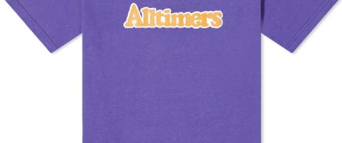 Gear Alltimers purple tee Skater XL mod