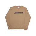 Alltimers brown Crewneck Sweatshirt Mod Thumbnail