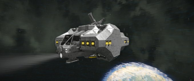 Blueprint Mini Cargo Shuttle Mk-1 Space Engineers mod