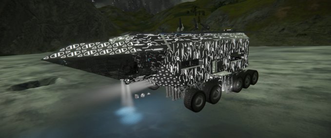 Blueprint Crawling Space Engineers mod
