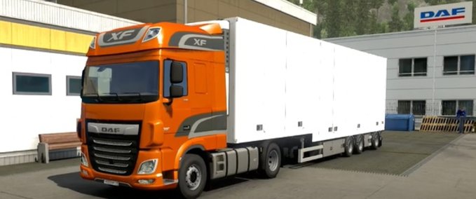 Trucks DAF XF EURO 6 PACCAR MX 13 MIT INTERIEUR SOUND VERBESSERUNGEN [1.38.X] Eurotruck Simulator mod
