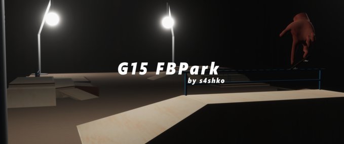 Map G15 FBPark by s4shko Skater XL mod