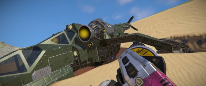 Blueprint Valkyrie Airborne Assault Dropship Space Engineers mod
