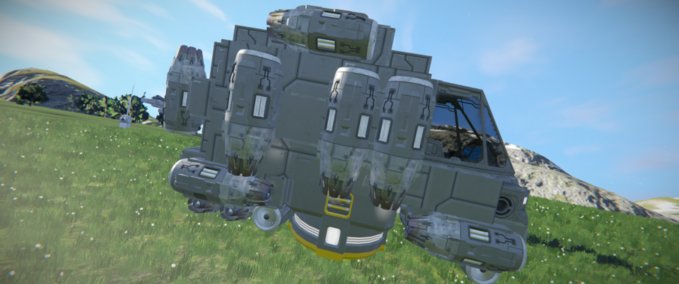 Blueprint Space vechile 1 Space Engineers mod