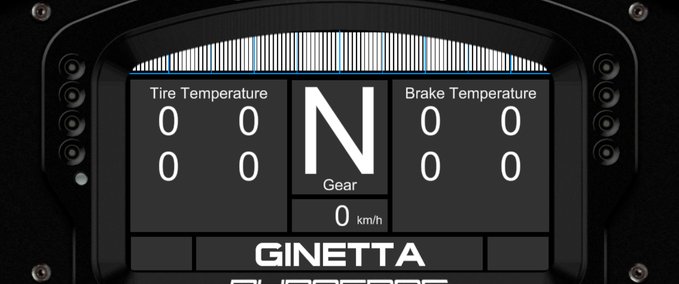 GT Ginetta G55 GT3 Dashpanel mod