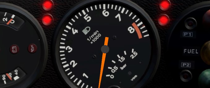 Sonstiges Porsche 961 Dashpanel mod