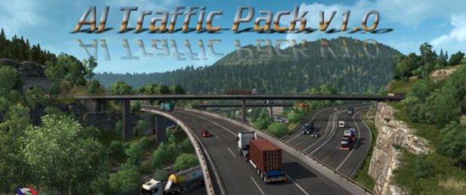 Trucks KI im Straßenverkehr Paket [1.38.x] Eurotruck Simulator mod
