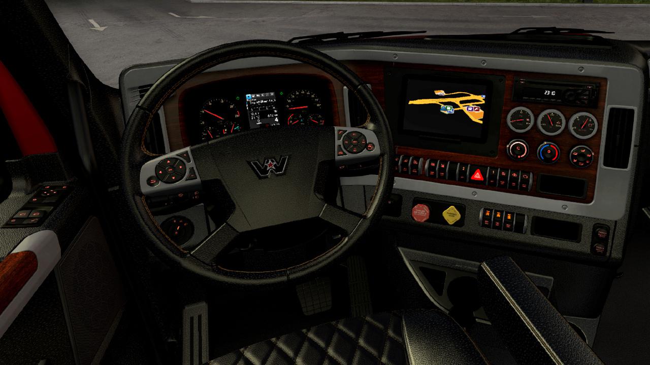 [ATS] Western Star 49X Dark Interior v1.0 [1.38.x] thumbnail 4