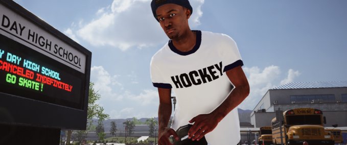 Gear Hockey Ringer Tee Skater XL mod