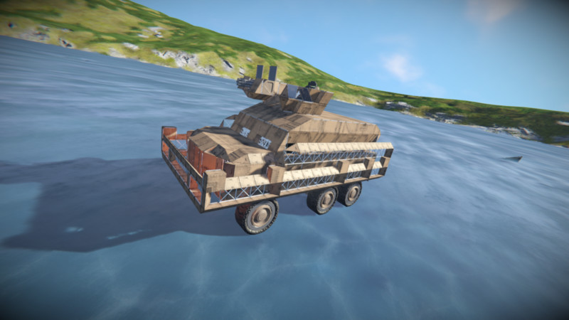 Space Engineers: MRAP v 1.0 Blueprint, Rover, Other_Blueprint, Small ...