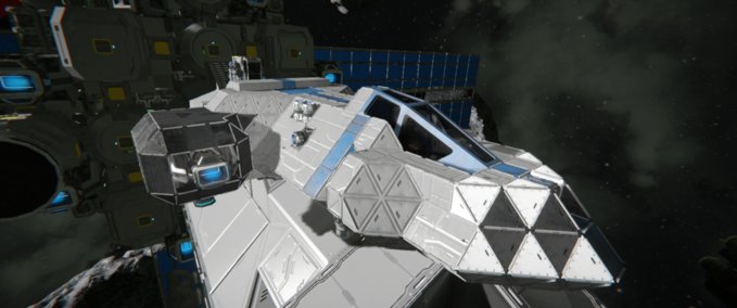 Blueprint The Outrider MK2 Space Engineers mod
