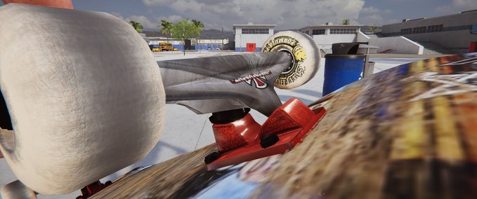 Gear Worn Independent Trucks - Red Skater XL mod