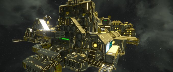 Blueprint Golden Patriot Space Engineers mod