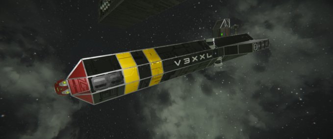 Blueprint V3 XXL Spengkopf Ferngesteuert Space Engineers mod