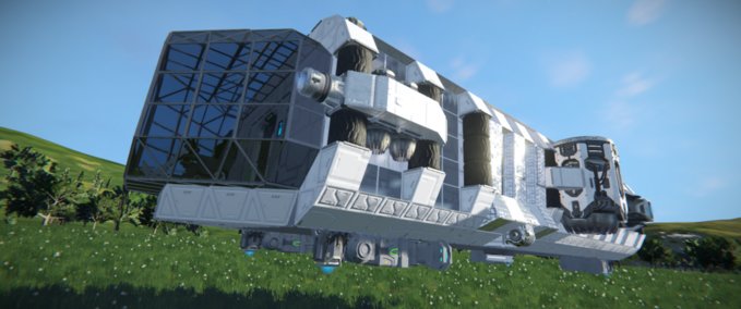 Blueprint Helping Hands Explorer Shuttle Mk.1 Space Engineers mod