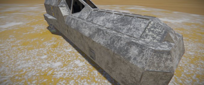 Blueprint Ice flat jet bike 1 Space Engineers mod