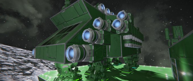 Blueprint 1 Man ship Space Engineers mod