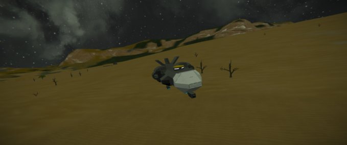 Blueprint Mhi unmaned scout craft Space Engineers mod