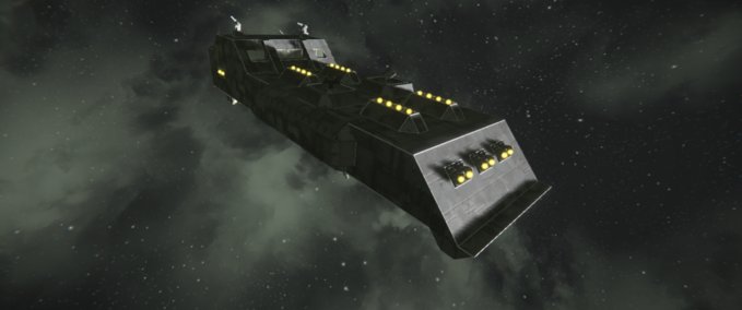 Blueprint War ship Space Engineers mod