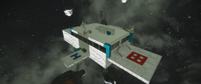 Blueprint Just a base lol Space Engineers mod