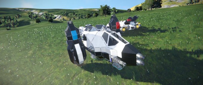 Blueprint Sky chaser Space Engineers mod