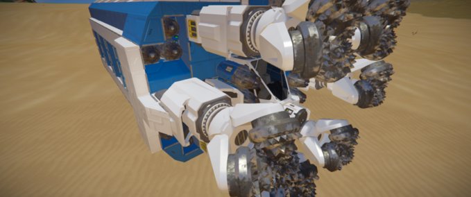 Blueprint A.m. Cuddle fish 1 Space Engineers mod