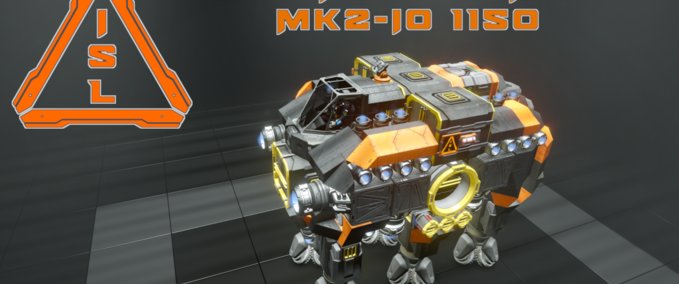 Blueprint ISL - Agna Quarry Miner MK2-IO 1150 Space Engineers mod