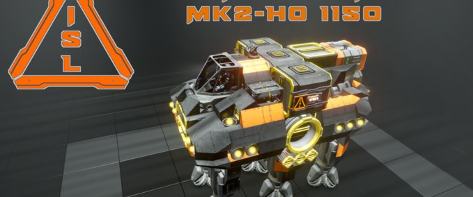 Blueprint ISL - Agna Quarry Miner MK2-HO 1150 Space Engineers mod