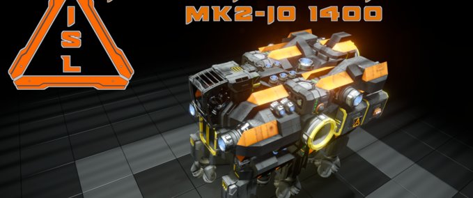 Blueprint ISL - Myxini Quarry Miner MK2-IO 1400 Space Engineers mod