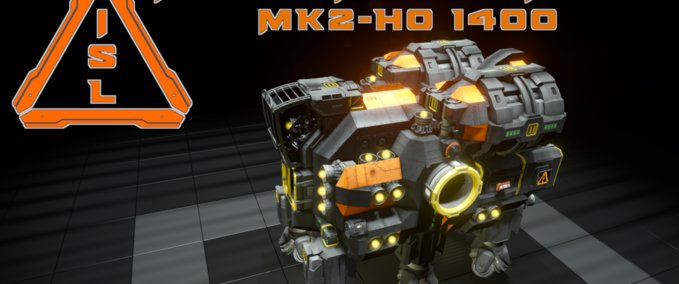 Blueprint ISL - Myxini Quarry Miner MK2-HO 1400 Space Engineers mod