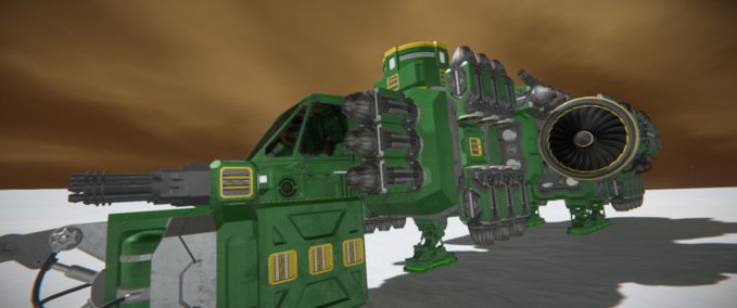 Blueprint Air-gun-weilder Space Engineers mod