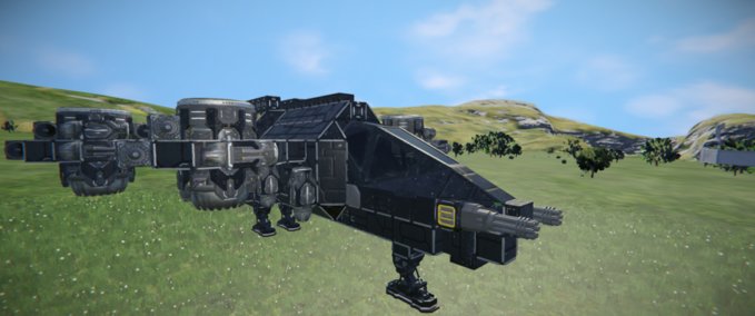 Blueprint Cld Fighter MK1 Space Engineers mod